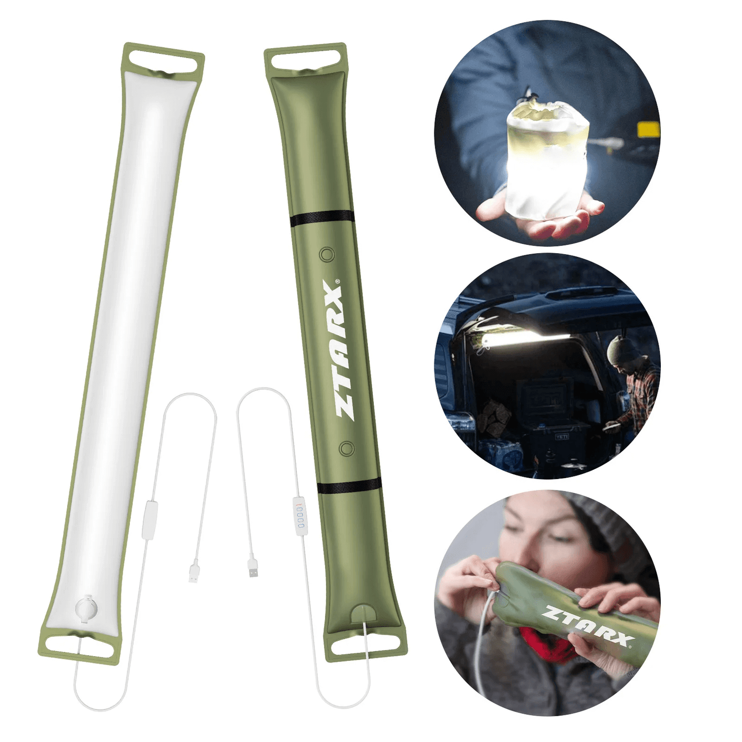 BudaBazar™ - Ztarx Lampă LED Portabilă pentru Camping